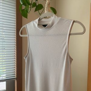 Banana Republic white sleeveless top